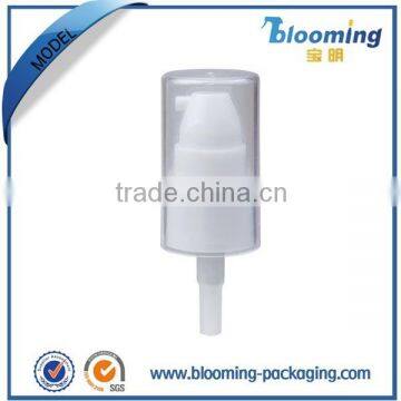 All white plastic cream pump for airless bottle