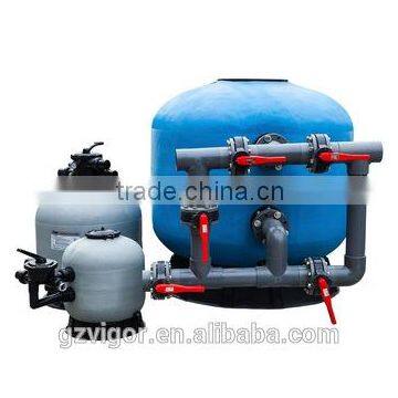 China swimming pool equipment factory UV resistant pool sand filter for water treatment