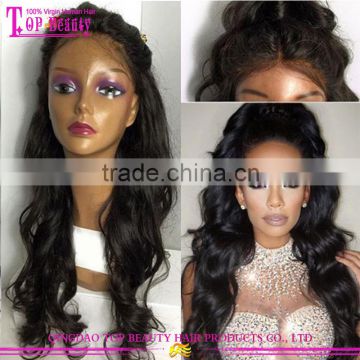 Hot product best haman hair wigs natural wave indian real hair wigs for women