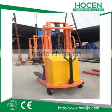 1500kg, lifting height 3000mm hydraulic electric side-loader forklift truck China