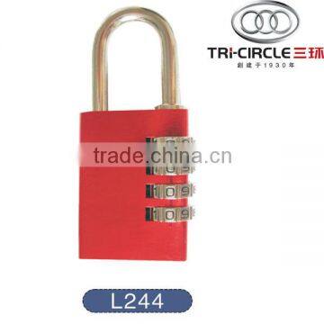 High Quality Tri-Circle Aluminum Digital Key Combination Lock L244