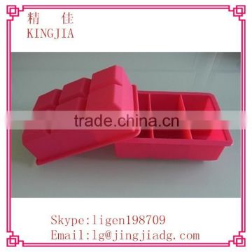 ice mold to make a perfect drink cube,makes 6 big perfect 2 inch square cube shape ice cube tray,6-cavity Jumbo cube ice tray