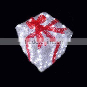 led gift light , 3d motif , christmas day