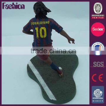Plastic material pvc toys footballers figures