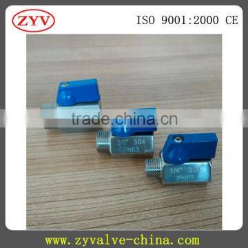 Made in china 1pc ball valve gas valve