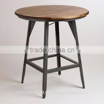 cafe furniture antique round wood pub tables , used furniture for cafe , antique wooden round table,