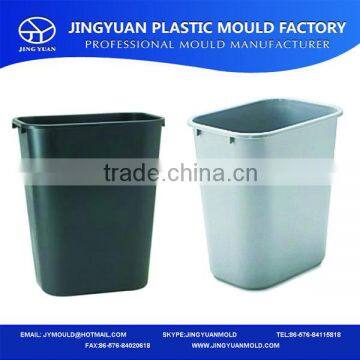 OEM custom plastic trash bin with open top mold manufacturer