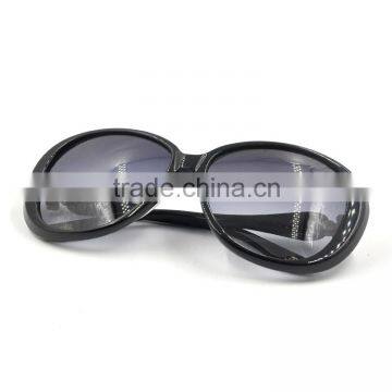 2016 Fashion New Model Sunglass Butterfly Gradient Lenses Rhinestone Sunglasses photo-2