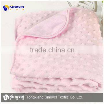 2014 Hot Sale 100% Polyester Warm Heated Baby Mink Blanket in China