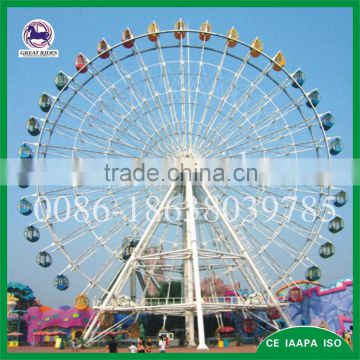 Hot sale outdoor excting theme park rides 52m ferris wheel for sale