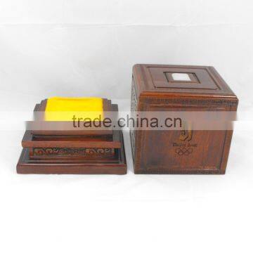 wooden jewelry display box