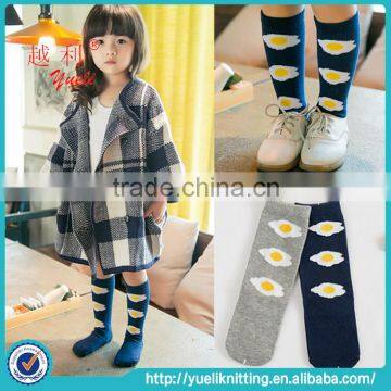 Wholesale young girl tube school cheap knee high custom mid calf socks