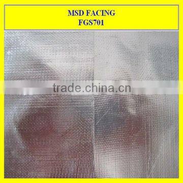 Double Side Radiant Barrier Aluminum Foil Fiberglass Fabric