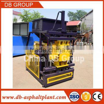 Asia low price fully automatic cement clay soil interlock brick machine