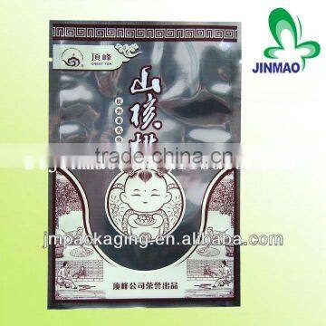 High quality and custom print aluminum foil see through bags