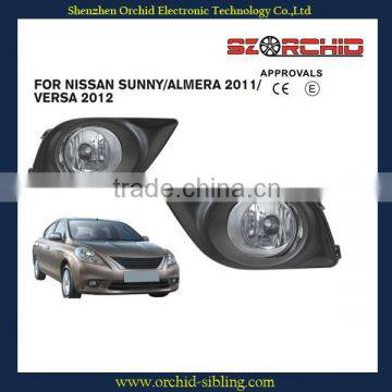 fog lamp / fog light for nissan sunny / almera 2011 / versa 2012