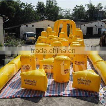 inflatable paintball bunkers/inflatable paintball field on sale