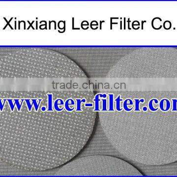 Multilayer Sintered Wire Mesh Filter Disc