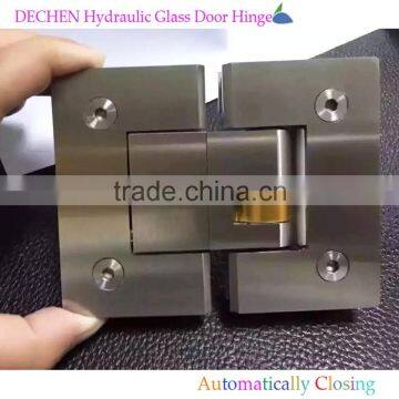 China New Type 180degree oil pressure door hinge /glass door patch fitting