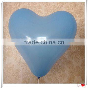 Heart shape latex inflate printing balloon