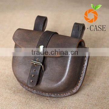 wholesale good quality Fashion travel men's vintage leather waist bag