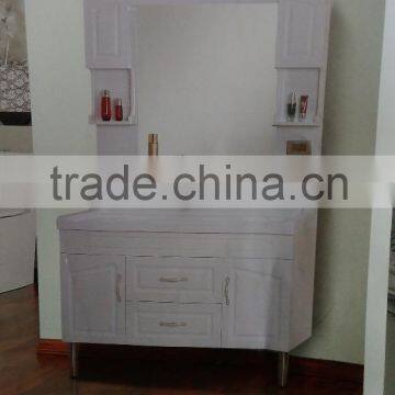 Solid Wood,oak Wood Bathroom Cabinet WithTouch Screen Lamp Mirror Cabinet