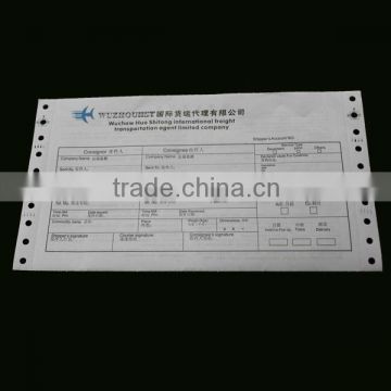 Custom Cheap DHL Courier Waybill Paper Printing Services In China