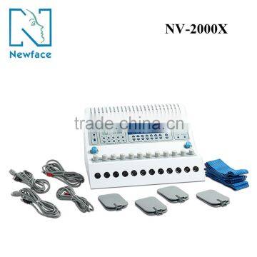 NV-2000X lymph drainage EMS electronic muscle stimulator machine