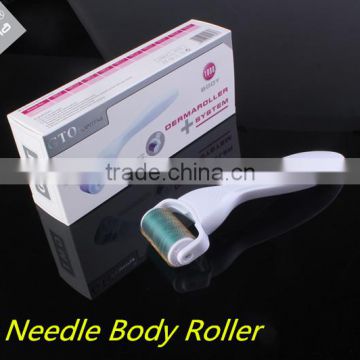 Dermaroller 1200 microneedles body roller for stretch mark treatment