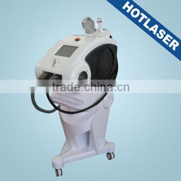 2 handlpice fast SHR IPL+rf /e-light IPL hair removal /elight nd yag spot removal machine HT750