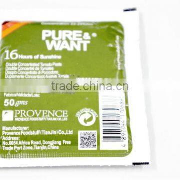 Hot Break Tomato Paste in 50g Pouch Easy to Open photo-3