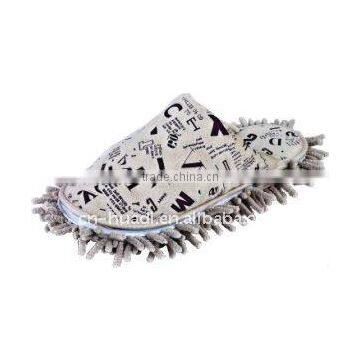 HD6005 chenille grazing slipper, lazy slipper, cleanning slipper, mop slipper floor trailler