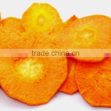 Dehydration Healthy Carrot Chips Sweet Flavor snacks