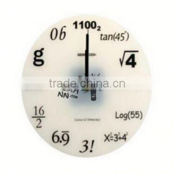 hot sale customized resin home decoration clock