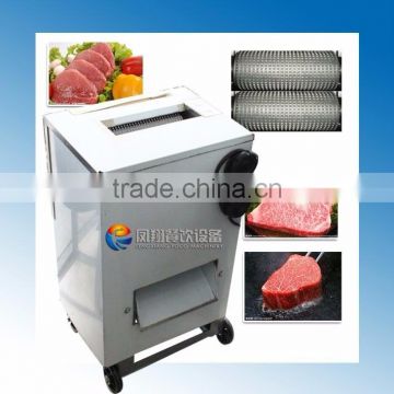 FC-R560 Efficient boneless lamp chop/ mutton chop tenderizing machine /double layer pork chop meat tenderizer