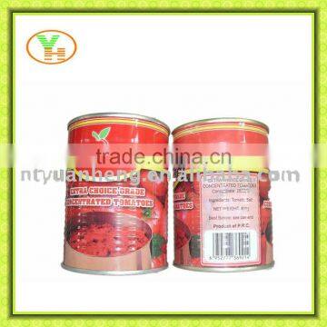 process paste tomato,28-30% hot brix tomato paste