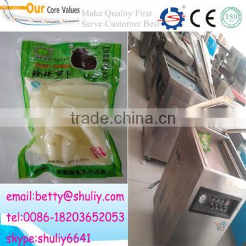 Soya beans melt peanuts Vacuum Packing Machine/ double chamber vacuum packing machine