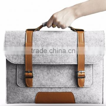 Wholesale Fashion Top quality Felt popular laptop bags