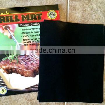 4 PCS Mats Easy BBQ Grill Mat Bake NonStick Grilling Mats As Seen On TV