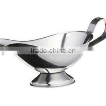 China manufacturer OEM 3Oz 5Oz 8Oz 10Oz 16Oz commercial stainless steel gravy boat