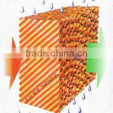 poultry evaporative cooling pad wet curtain cooling paper