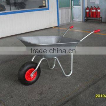 High quality wheelbarrow with galvanized tray for construction WB5219