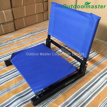 GYM Playground Portable Steel Blue Folding Stadium Seat photo-2