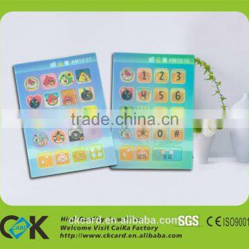 Copetitive Price !Printing Irregulare Shape Big 3d Pvc Cards photo-5