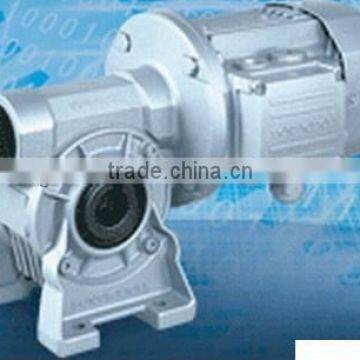 widely used aluminum alloy worm reducer with gear motor