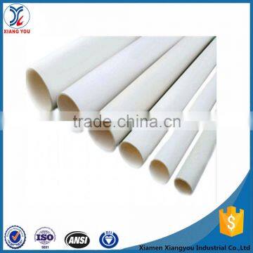 Trade assurance heat resistant white 40mm pvc pipe