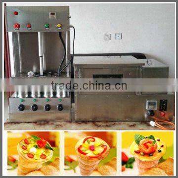 Hot sale factory quality rotary pizza oven / ice cream cone machine