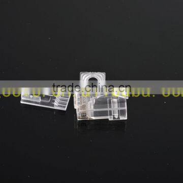 Hot crystal network cable connector