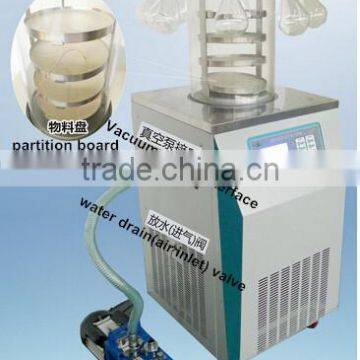 drying equipment lab vertical Lyophilizer TOPT-18C Manifold type freeze drier price