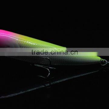 Pencil Minnow bait fishing lure hard body